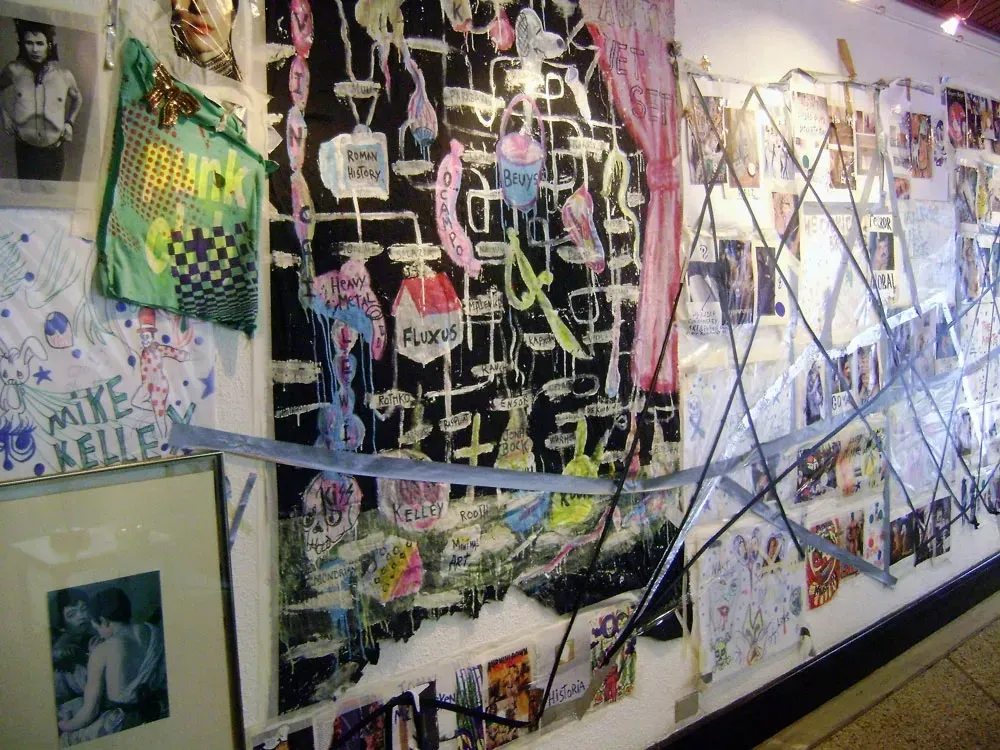 Luis Salazar and one of his installations, image 2